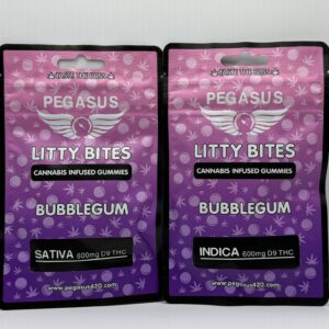 Bubble Gum Gummies        INDICA - 600mgTHC