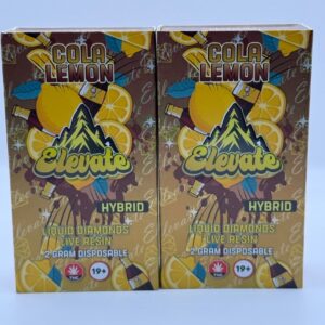 Lemon Cola Hybrid Live Resin 2g Vape Pens