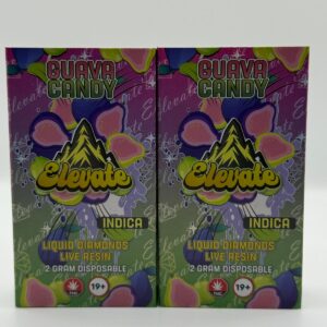 Guava Candy Indica Live Resin 2g Vape Pens